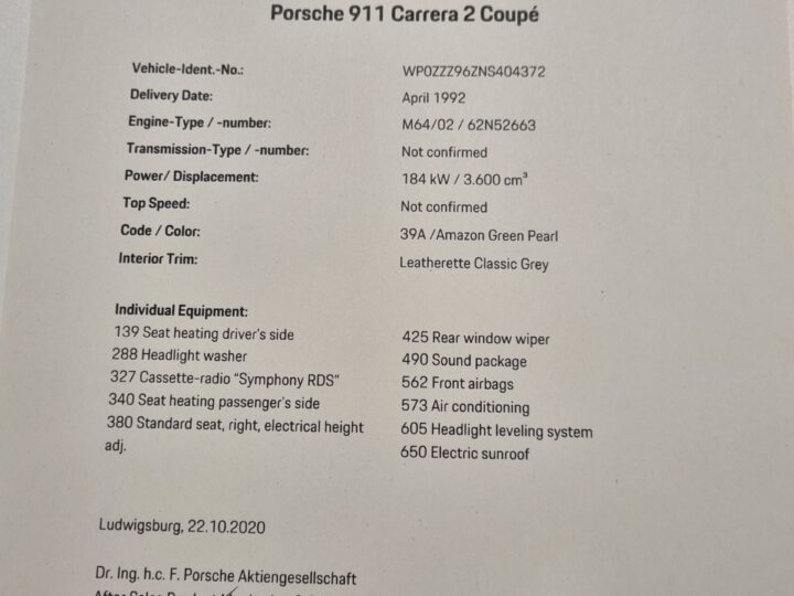 Porsche 964 Carrera 2 - foto 3